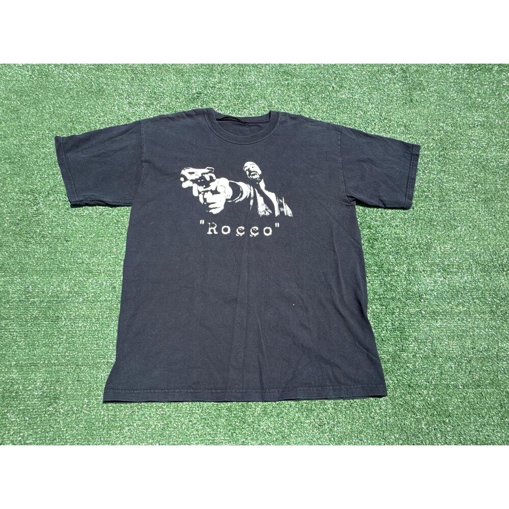 Vintage Rare Y2K The Boondock Saints Rocco Movie Is It Dead T-Shirt Indie Size L